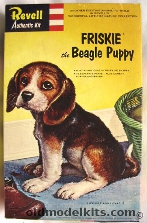 Revell 1/1 Friskie the Beagle Puppy, H1902-198 plastic model kit